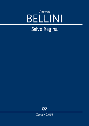 Salve Regina Full score, First edition