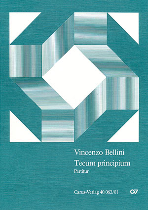 Vincenzo Bellini: Tecum principium - Sheet music | Carus-Verlag