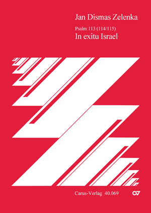 In exitu Israel Dirigierpartitur, Erstausgabe