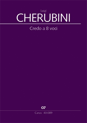 Luigi Cherubini: Credo a 8 voci - Partition | Carus-Verlag