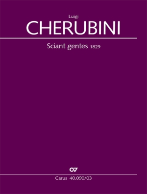Sciant gentes Vocal score