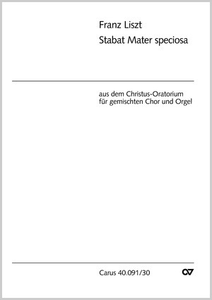 Stabat Mater speciosa aus: Christus-Oratorium Score