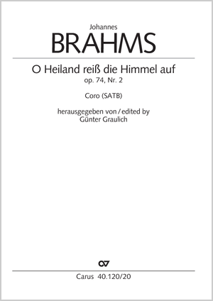 Thumbnail: Johannes Brahms: O Heiland, reiß die Himmel auf
