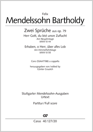 Neujahr und Himmelfahrt (aus op. 79) Partitur