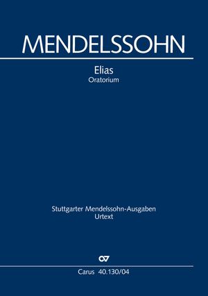 Felix Mendelssohn Bartholdy: Elijah - Sheet music | Carus-Verlag