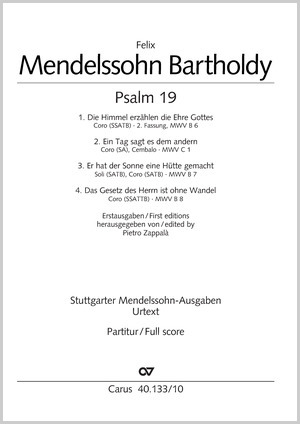 Felix Mendelssohn Bartholdy: Psalm 19 "Die Himmel erzählen"