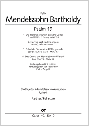 Thumbnail: Felix Mendelssohn Bartholdy: Psalm 19 "Die Himmel erzählen"