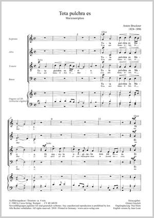 Thumbnail: Anton Bruckner: Tota pulchra es; Pange lingua
