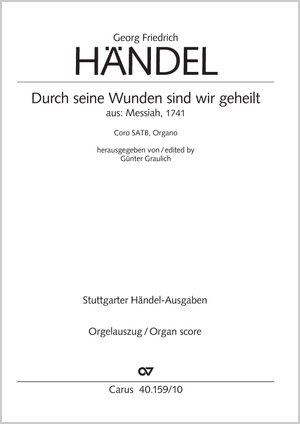 Thumbnail: Georg Friedrich Händel: Durch seine Wunden sind wir geheilt