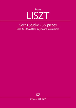 Sechs Stücke Score