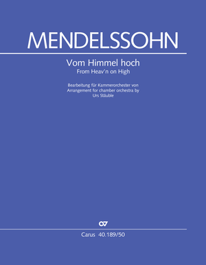 Thumbnail: Felix Mendelssohn Bartholdy / Urs Stäuble (arr.): Vom Himmel hoch