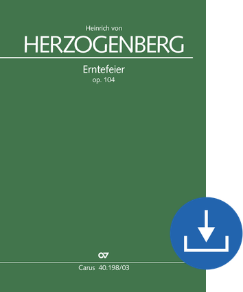 Erntefeier Vocal score digital (download), pdf file