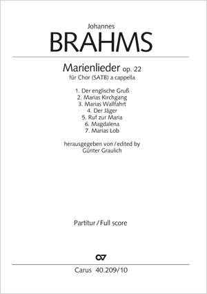 Johannes Brahms: Chants mariaux