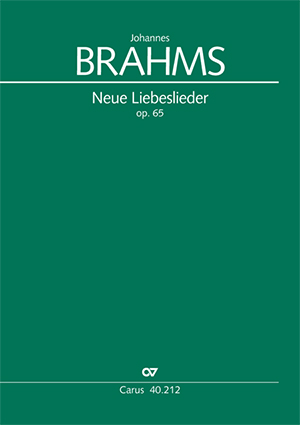 Johannes Brahms: Neue Liebeslieder - Noten | Carus-Verlag