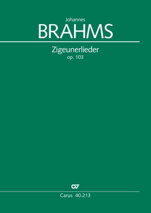 Johannes Brahms: Zigeunerlieder - Sheet music