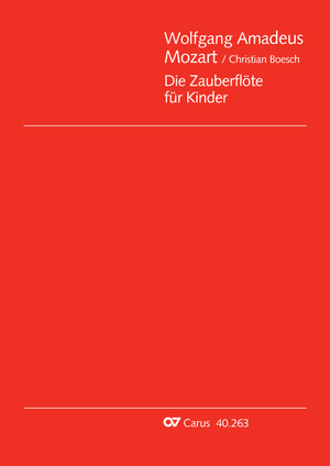 Thumbnail: Wolfgang Amadeus Mozart / Christian Boesch (arr.) / Klaus Nagora (arr.): The Magic Flute for children