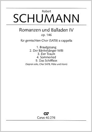 Thumbnail: Robert Schumann: Romanzen und Balladen IV op. 146