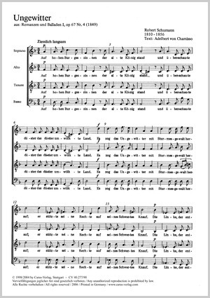Thumbnail: Robert Schumann: Ungewitter