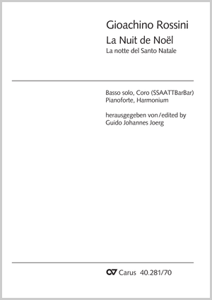La Nuit de Noel Pastorale Partitur