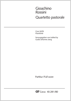 Quartetto pastorale Partitur