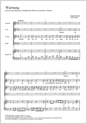 Thumbnail: Joseph Haydn: Warnung