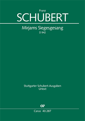 Franz Schubert: Mirjams Siegesgesang