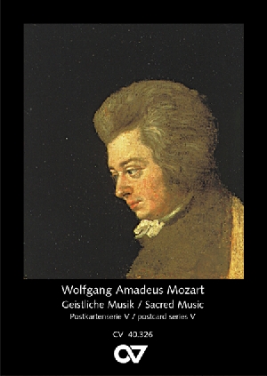 Postkarten-Serie 5: Wolfgang Amadeus Mozart - Geistliche Musik - Postkarten, Kalender, Poster | Carus-Verlag