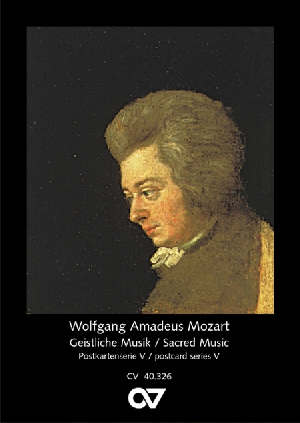 Thumbnail: Postkarten-Serie 5: Wolfgang Amadeus Mozart - Geistliche Musik