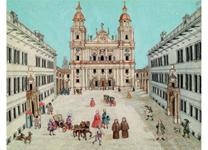 Thumbnail: View of the Salzburg Cathedral Square