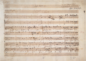 Wolfgang Amadeus Mozart: Kyrie der Messe in d-Moll - Postkarten, Kalender, Poster | Carus-Verlag