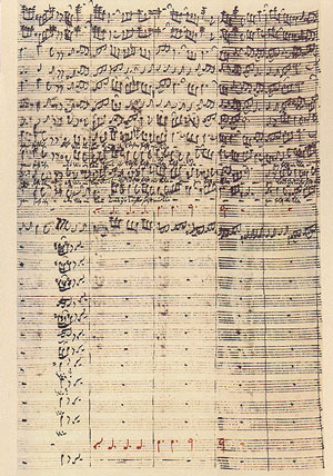 Johann Sebastian Bach: Matthäuspassion (Knabenchorstimme)