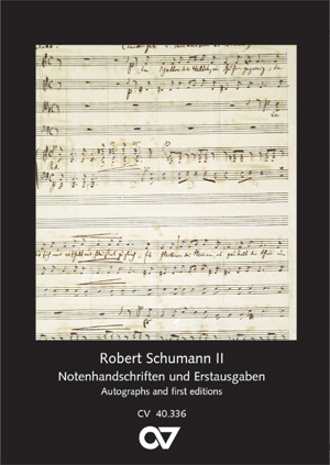 Thumbnail: Schumann Postkartenserie II - Notenhandschriften und Erstausgaben