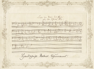Robert Schumann: Liedchen von Marie und Papa - Postkarten, Kalender, Poster | Carus-Verlag