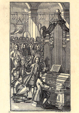 La représentation des cantates à l'époque de Bach - Cartes postales, calendriers, posters | Carus-Verlag