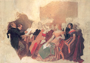Franz Schubert Post card
