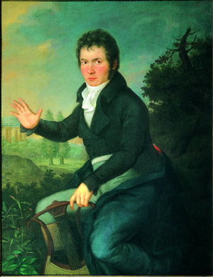 Ludwig van Beethoven Postkarte