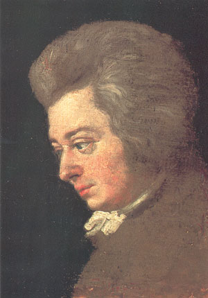 Wolfgang Amadeus Mozart Post card