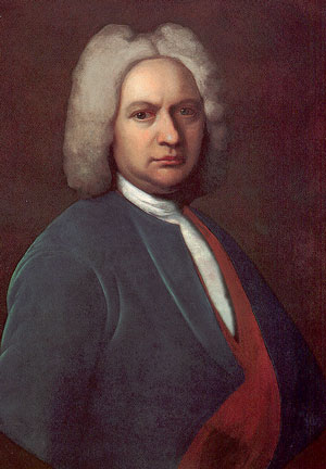 Johann Sebastian Bach Postkarte