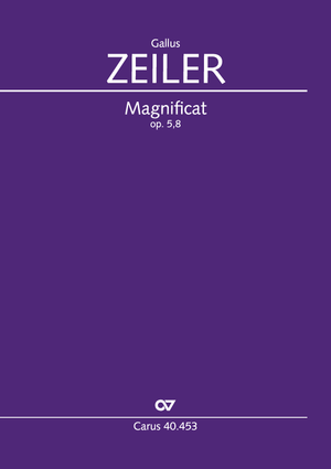 Gallus Zeiler: Magnificat - Noten | Carus-Verlag