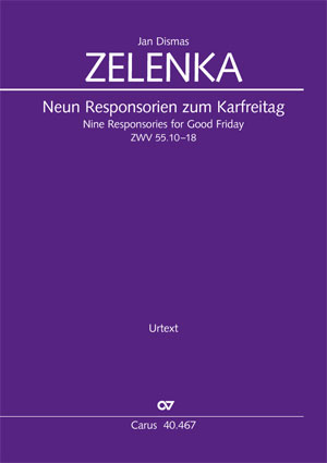 Thumbnail: Jan Dismas Zelenka: Nine responsories for Good Friday