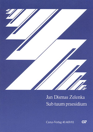 Drei Vertonungen von Sub tuum praesidium Partitur, Erstausgabe