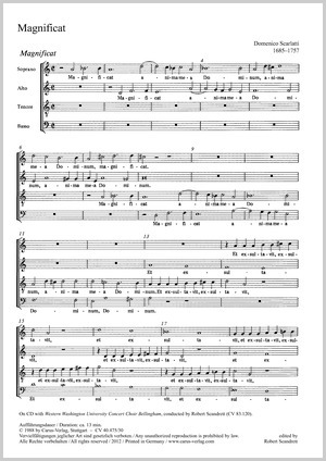 Magnificat Score