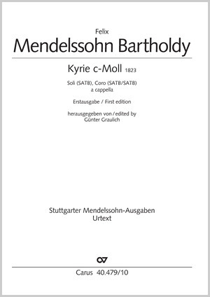Felix Mendelssohn Bartholdy: Kyrie in c - Noten | Carus-Verlag