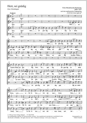 Thumbnail: Grieg: Ave maris stella & Mendelssohn: Abendsegen