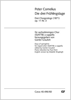 Thumbnail: Peter Cornelius: Die drei Frühlingstage