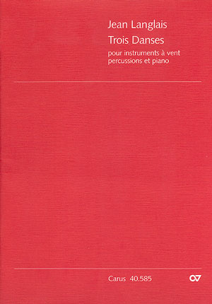 Jean Langlais: Trois Danses - Noten | Carus-Verlag