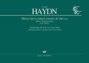 Joseph Haydn: Missa brevis Sancti Joannis de Deo