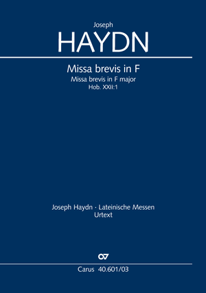 Joseph Haydn: Missa brevis in F - Noten | Carus-Verlag