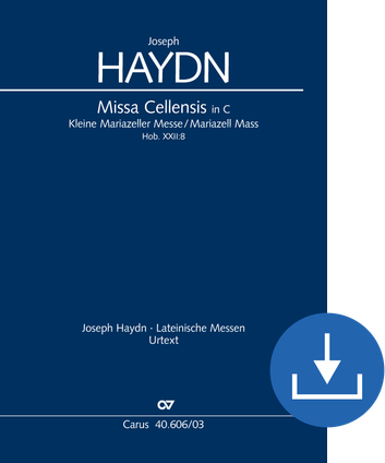 Missa Cellensis (Mariazeller-Messe) Vocal score digital (download), pdf file