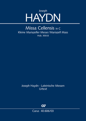 Missa Cellensis (Mariazeller-Messe) Vocal score